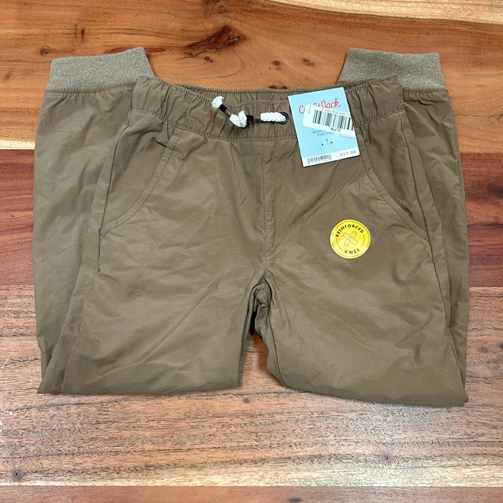 Cat & Jack Boys Fully Lined Reinforced Knee Pants Size 5 NWT